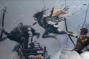 Artwork di God of War Ragnarok