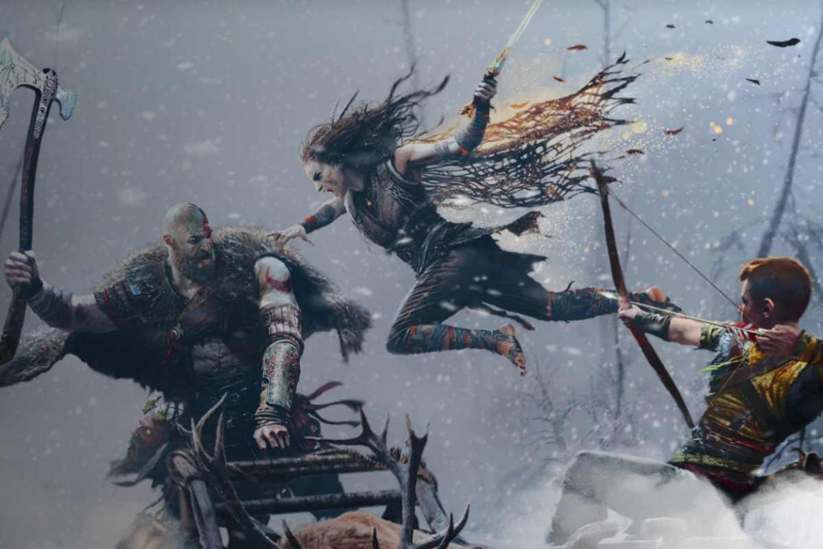 Artwork di God of War Ragnarok