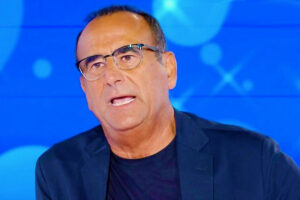 Carlo Conti, storico conduttore del Festival di Sanremo.