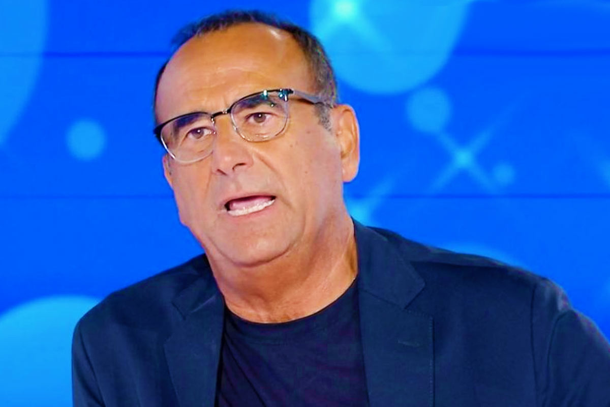 Carlo Conti, storico conduttore del Festival di Sanremo.