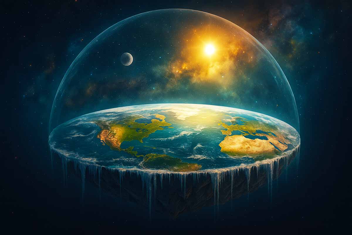 Terra piatta.
